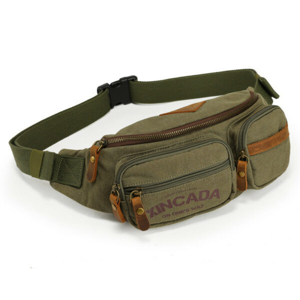 Outdoor One-shoulder Chest Bag Canvas