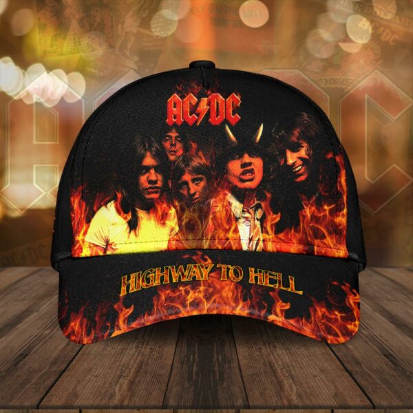 ACDC Music Fire Classic Baseball Cap For Fans