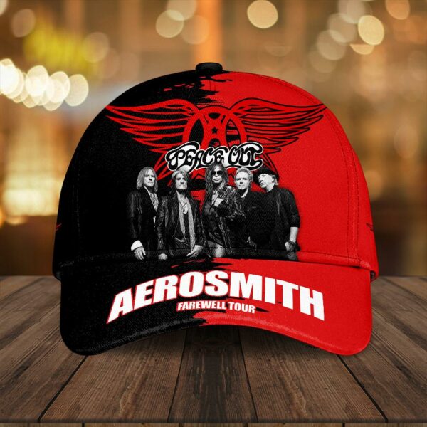 Aerosmith Music Farewell Tour Classic Baseball Cap For Fans
