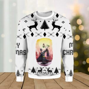 Batman And Joker Ugly Merry Christmas Sweater