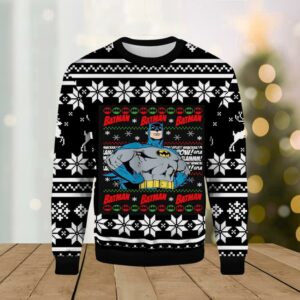 Batman Best Gift For Girl Ugly Merry Christmas Sweater