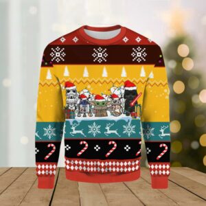 Best Gift Merry Christmas 2023 Star Wars Ugly Merry Christmas Sweater