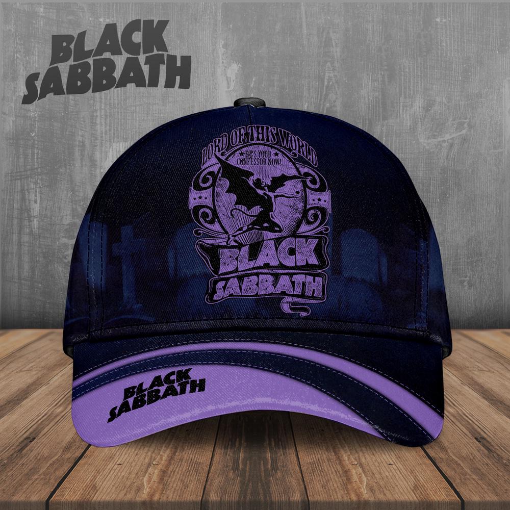 Black Sabbath Classic Baseball Cap For Fans Black Sabbath Classic Baseball Cap For Fans