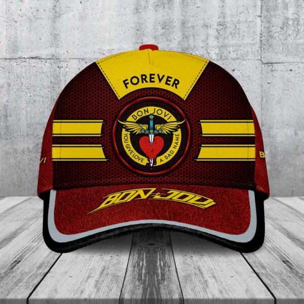 Bon Jovi Music Forever Classic Baseball Cap For Fans