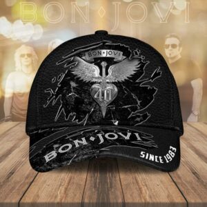 Bon Jovi Music Pattern Baseball…