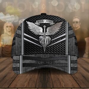 Bon Jovi Pattern Baseball Cap…