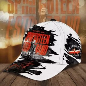 Bruce Springsteen And E Street Band World Tour Classic Baseball Cap For Fans