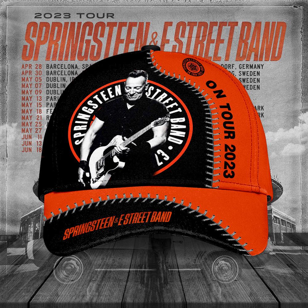 Bruce Springsteen Music On Tour Classic Baseball Cap For Fans Bruce Springsteen Music On Tour Classic Baseball Cap For Fans