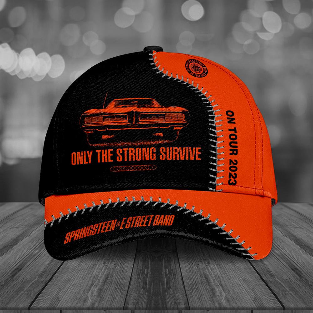 Bruce Springsteen Only The Strong Survive Classic Baseball Cap For Fans Bruce Springsteen Only The Strong Survive Classic Baseball Cap For Fans