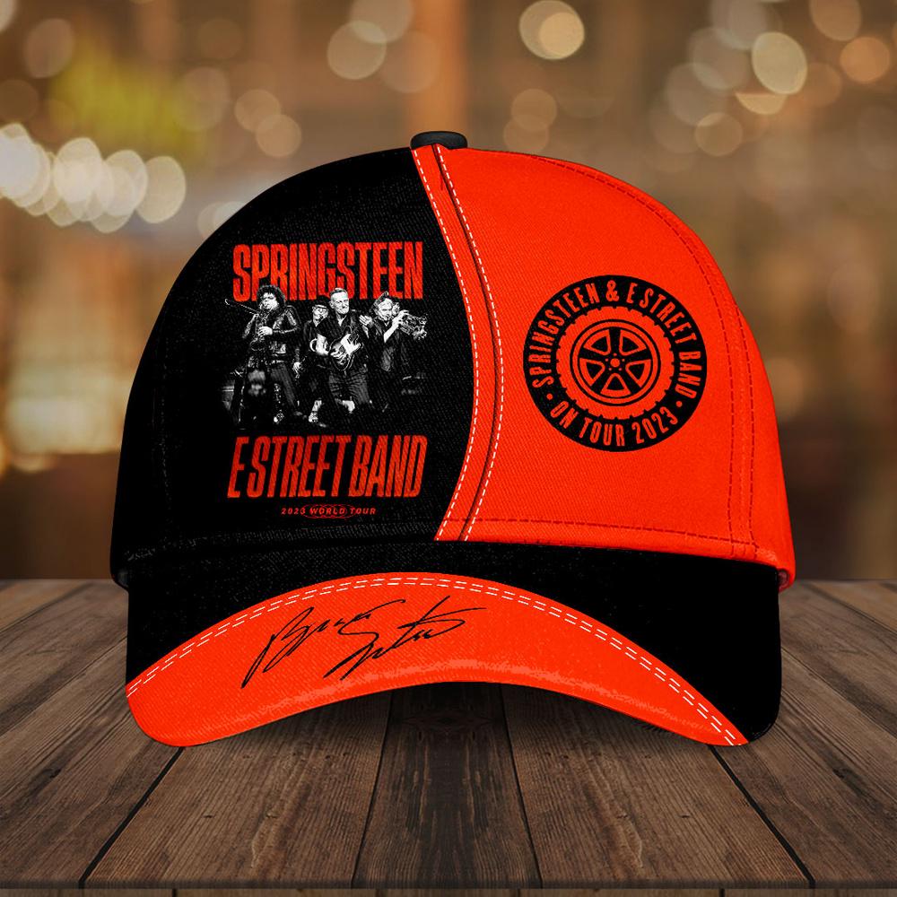 Bruce Springsteen World Tour Music Classic Baseball Cap For Fans Bruce Springsteen World Tour Music Classic Baseball Cap For Fans