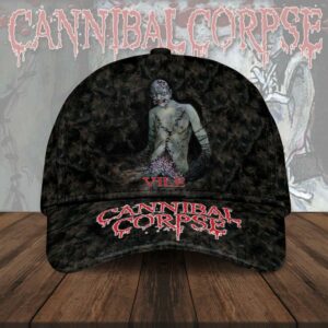 Cannibal Corpse Music Pattern Baseball…
