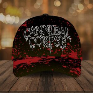 Cannibal Corpse Pattern Baseball Cap…