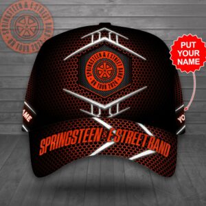 Custom Name Bruce Springsteen Band Classic Baseball Cap For Fans