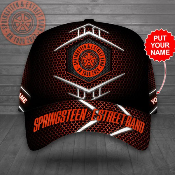 Custom Name Bruce Springsteen Band Classic Baseball Cap For Fans