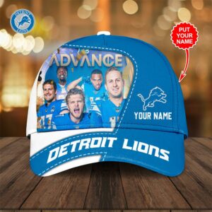 Custom Name Detroit Lions NFL…