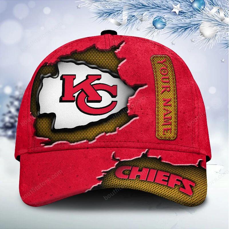 Custom Name Kansas City Chiefs NFL Sport Classic Baseball Cap Custom Name Kansas City Chiefs NFL Sport Classic Baseball Cap