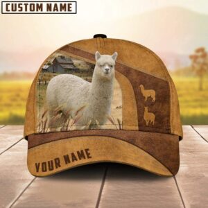 Custom Name Lhama Classic Baseball Cap