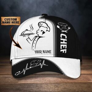 Custom Name Master Chef Classic Baseball Cap