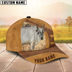 Custom Name Mini Zebu Classic Baseball Cap