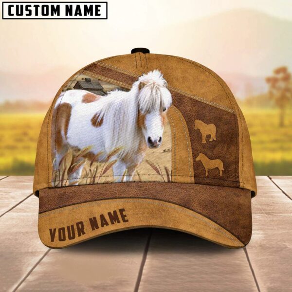Custom Name Miniature Pony Classic Baseball Cap