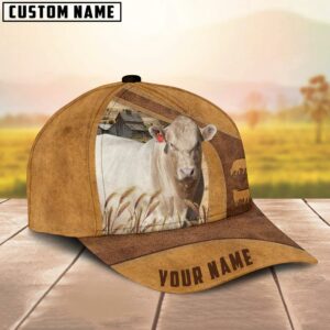 Custom Name Murray Gray Classic Baseball Cap