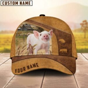 Custom Name Pig Classic Baseball Cap