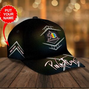 Custom Name Pink Floyd Music Classic Baseball Cap For Fans
