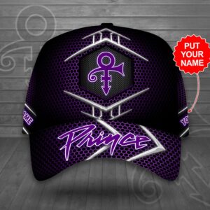 Custom Name Prince Music Classic Baseball Cap For Fans