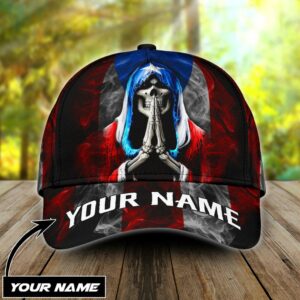 Custom Name Puerto Rico Classic Baseball Cap