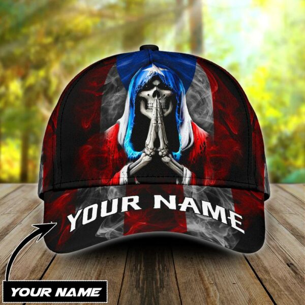 Custom Name Puerto Rico Classic Baseball Cap