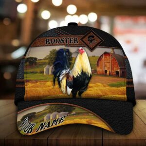 Custom Name Rooster Classic Baseball…
