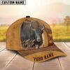 Custom Name Yak Cattle Classic Baseball Cap