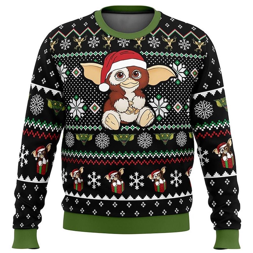 Cute Gremlins Merry Christmas Ugly Sweater Cute Gremlins Merry Christmas Ugly Sweater