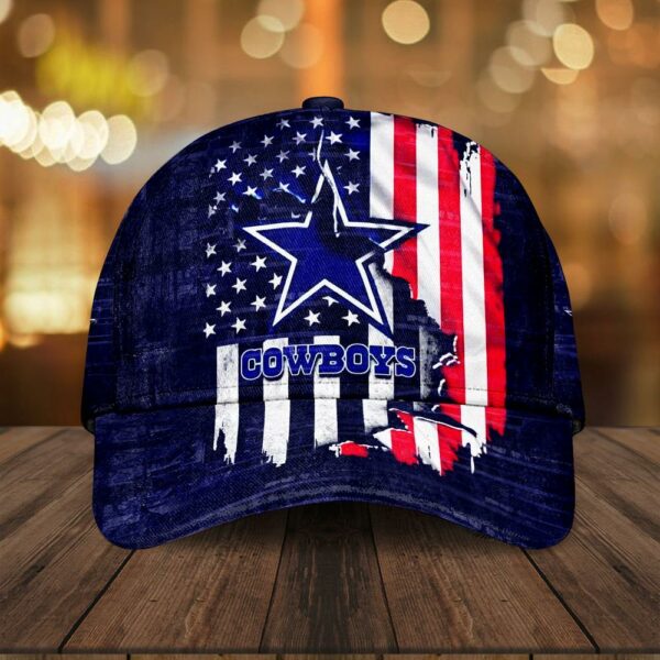 Dallas Cowboys NFL US Flag Classic Baseball Cap