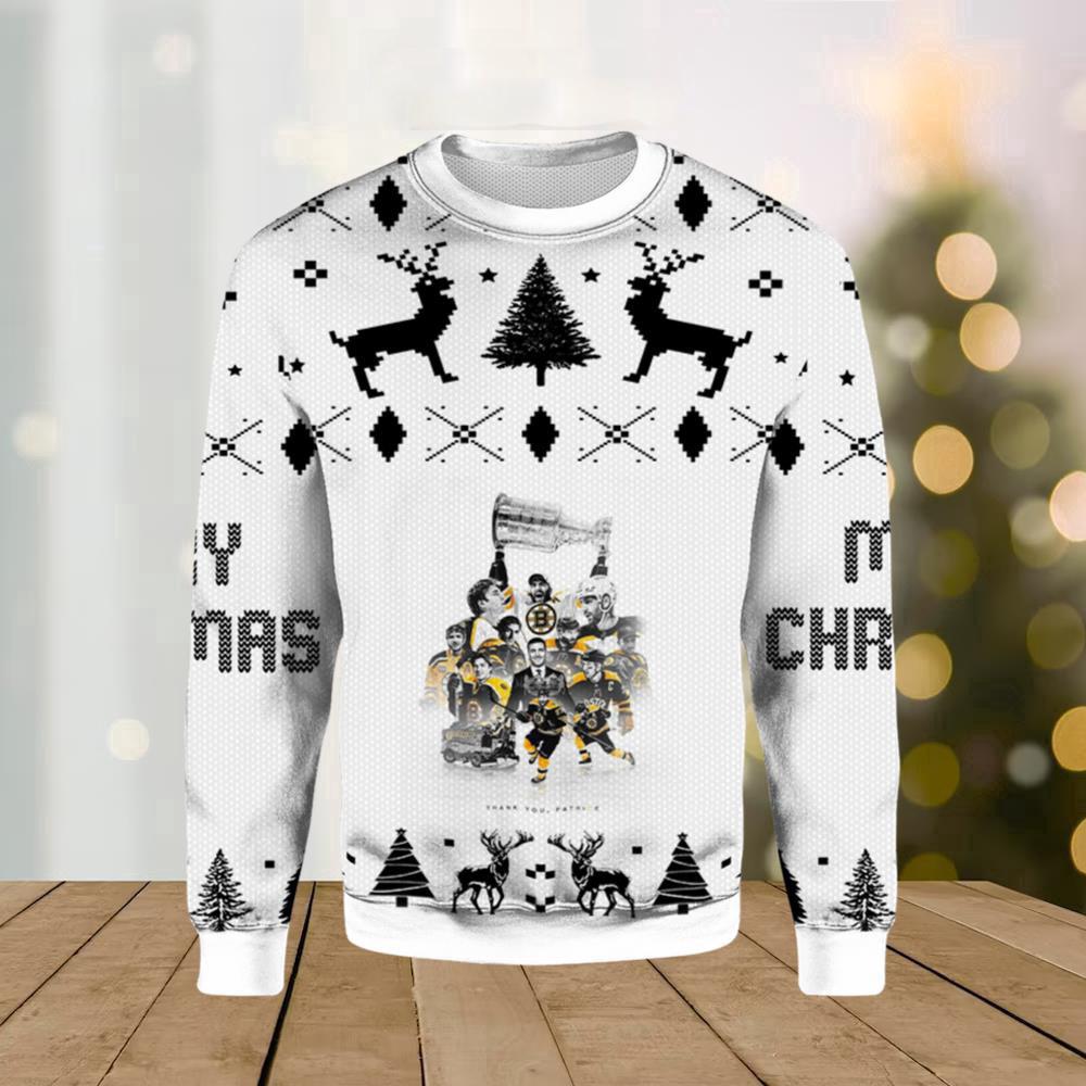 David Krejci Boston Bruins Ugly Merry Christmas Sweater David Krejci Boston Bruins Ugly Merry Christmas Sweater