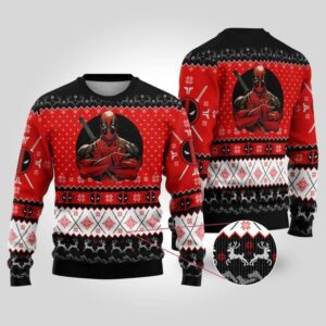 Deadpool Avengers Xmas Ugly Merry…