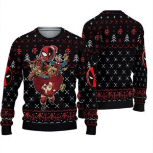 Deadpool Spider Man Ugly Merry…
