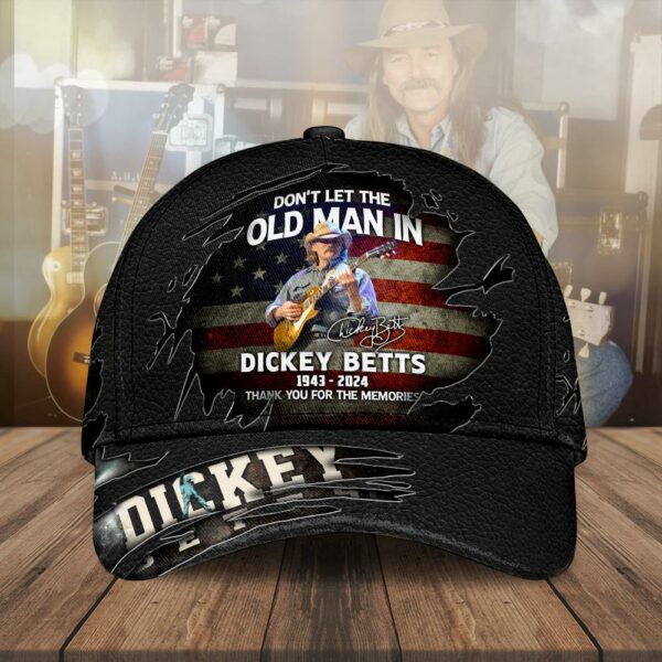 Dickey Betts Music Baseball Cap Print For Fans