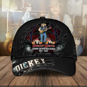 Dickey Betts Music Pattern Baseball…