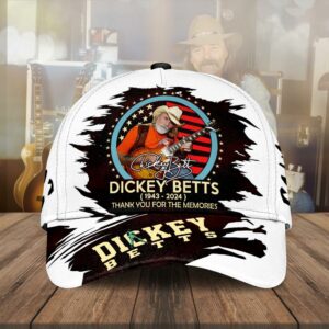 Dickey Betts Pattern Baseball Cap…