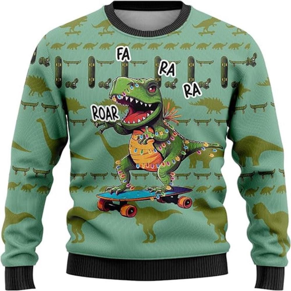 Dinosaur Merry Christmas Ugly Merry Christmas Sweater Dinosaur Merry Christmas Ugly Merry Christmas Sweater