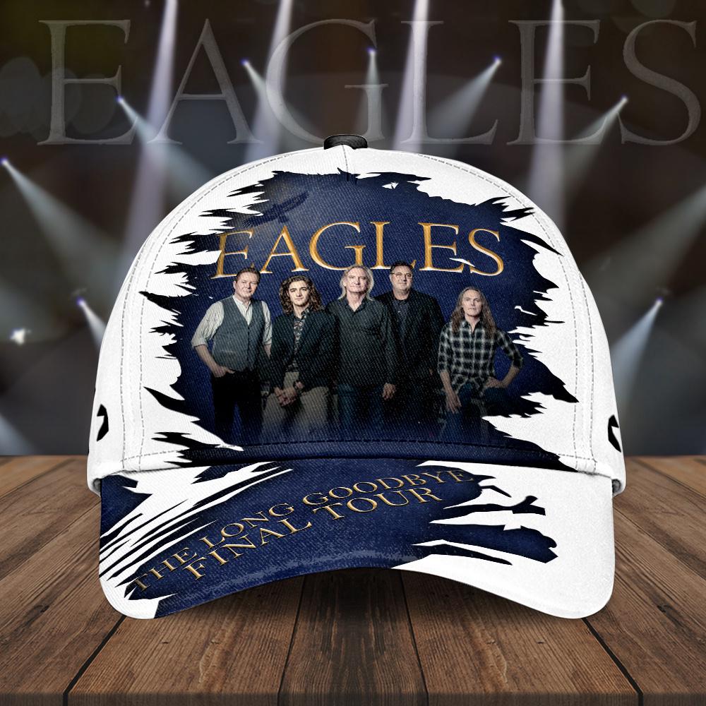 Eagles Music Baseball Cap Print For Fans Eagles Music Baseball Cap Print For Fans