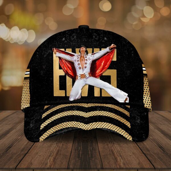 Elvis Presley Legend Music Baseball Cap Print For Fans