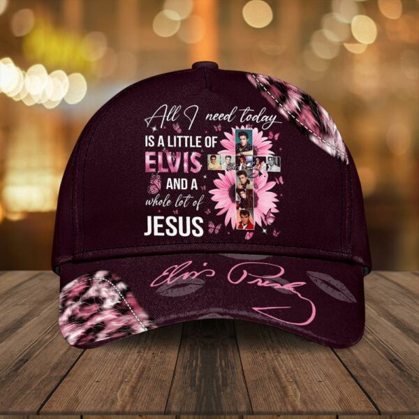 Elvis Presley Music All I Need Today Classic Baseball Cap For Fans