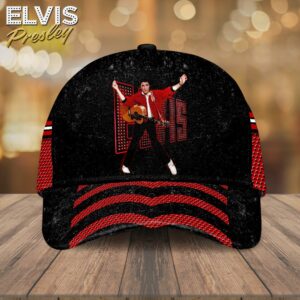 Elvis Presley Pattern Baseball Cap…