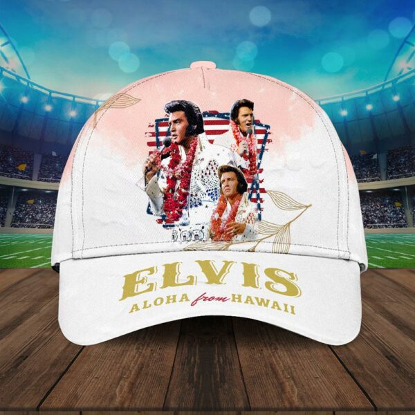 Elvis Presley US Flag Aloha Classic Baseball Cap For Fans