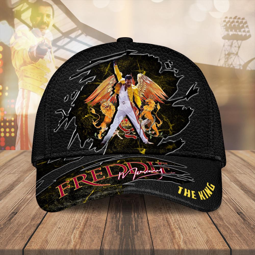 Freddie Mercury Music Baseball Cap Print For Fans Freddie Mercury Music Baseball Cap Print For Fans
