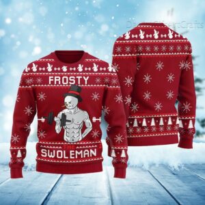 Frosty Swoleman Ugly Merry Christmas…
