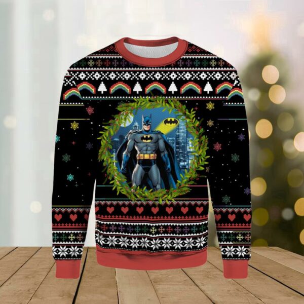 Funny Batman Movie Ugly Merry Christmas Sweater