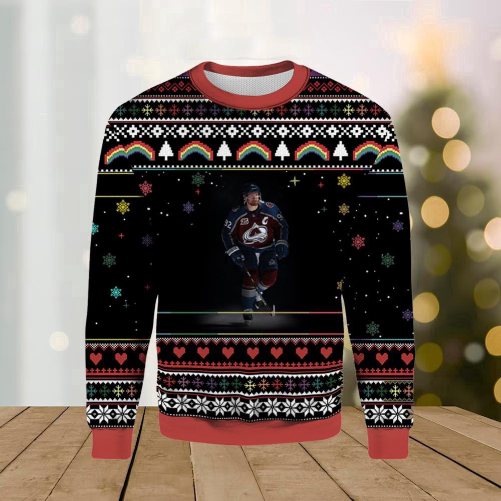 Gabriel Landeskog Colorado Avalanche Ugly Merry Christmas Sweater Gabriel Landeskog Colorado Avalanche Ugly Merry Christmas Sweater